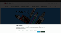 Desktop Screenshot of infinitevapour.com